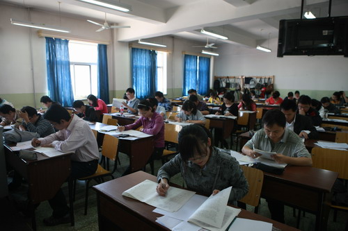 2011年注册会计师全国统一考试考场剪影